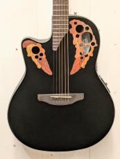 Ovation CE44L -Black-【左利き用】 【梅雨の稲妻セール!!】