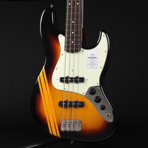 Fender Made in Japan Traditional 2025 Collection 60s Jazz Bass Rosewood Fingerboard ~Competition 3-Color Sunburst / Aged Natural~