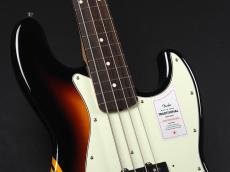 Fender Made in Japan Traditional 2025 Collection 60s Jazz Bass Rosewood Fingerboard ~Competition 3-Color Sunburst / Aged Natural~_4
