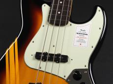 Fender Made in Japan Traditional 2025 Collection 60s Jazz Bass Rosewood Fingerboard ~Competition 3-Color Sunburst / Aged Natural~_5
