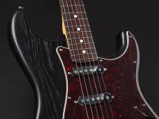 Fender Made in Japan Limited Stratocaster Raw Ash Rosewood Fingerboard ~Black~_4