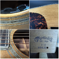 Martin D-45 Standard 2002年製 【華やかでゴージャスな倍音は鈴鳴りとも称される四十五番ならではの鳴りです】即戦力でお買得な最高峰モデル。_15