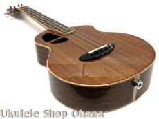 L.Luthier [Le Maho Tenor w/EQ] テナー カッタウェイ マホガニー単板 サイドホール/PU付_8