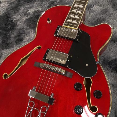 Sire Larry Carlton H7F STR (See Through Red)【ラリーカールトン監修】【フルアコ】