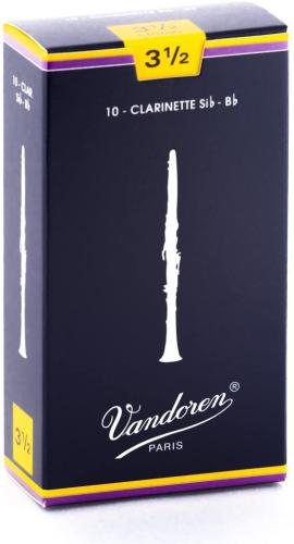 VANDOREN トラディショナル 【硬さ:3・1/2】【青箱】 リード B♭クラリネット用