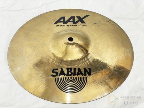 SABIAN AAX metal splash 12 [QMO50]【梅田店在庫】