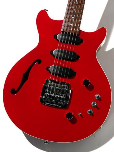 Kz Guitar Works Kz One Standard Semi-Hollow Kahler Red  2016