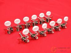 Framus Tuners with Oval Plastic Knob 6-in-Line Bass and Treble Side [QM913]【神戸店在庫】