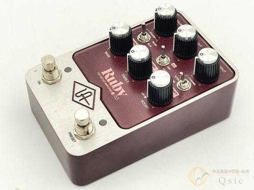 Universal Audio UAFX Ruby '63 Top Boost Amplifier [QMM79]【梅田店在庫】