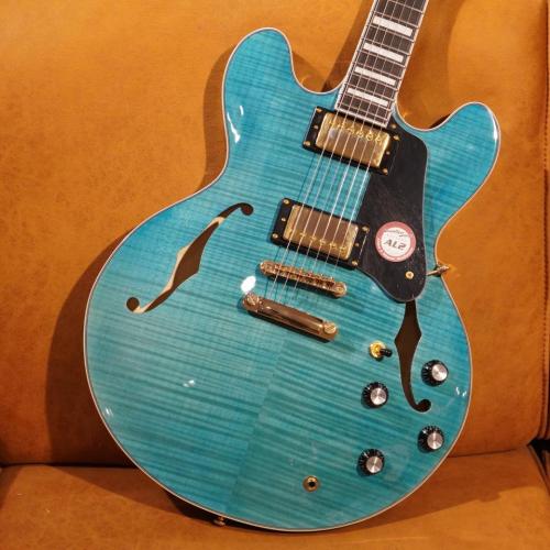 Seventy Seven Guitars EXRUBATO-CTM-JT AMB Aquamarine Blue