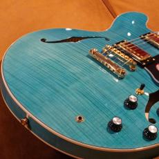 Seventy Seven Guitars EXRUBATO-CTM-JT AMB Aquamarine Blue_2