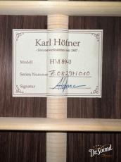 Hofner ヘフナー Classical Master Series HM89-0 松・ローズウッド_8