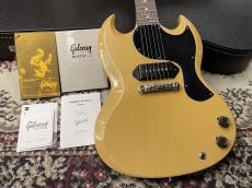 Gibson Murphy Lab 1963 SG Junior Lightning Bar TV Yellow Ultra Light Aged s/n 401643【2.73kg】_2