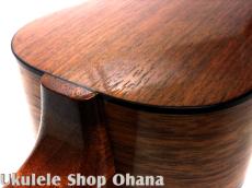 Chihale Works [6S-Wa] ソプラノロングネック ウォルナット 猫インレイ #00594_15