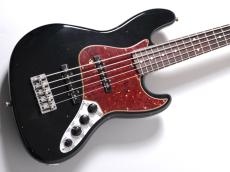 Fender Custom Shop Custom Built Custom Classic Jazz Bass V Journeyman Relic -Black- 【4.38kg】_3