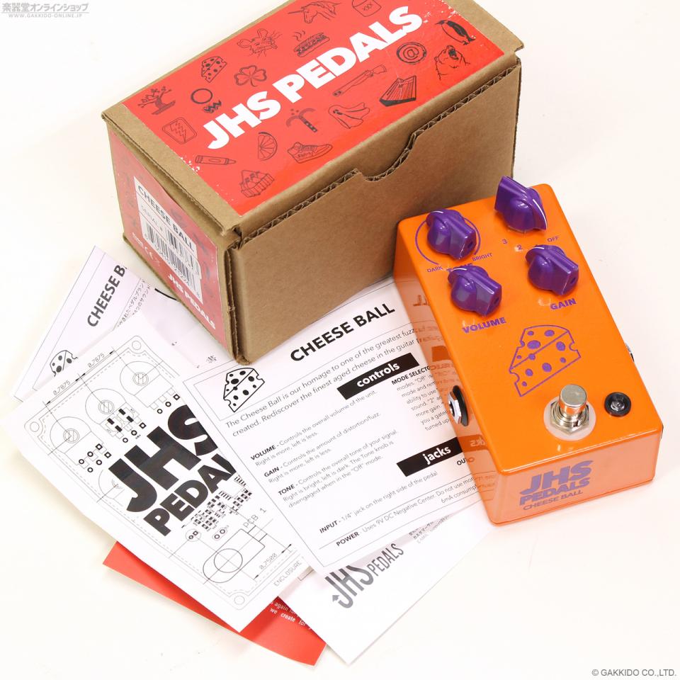 JHS Pedals Cheese Ball 新品 1417824 JHS Pedals(ジェイエイチエス