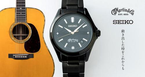 Martin MARTINCLUB JAPAN 35th ANNIVERSARY 1989-2024 Japan Limited MARTIN × SEIKO MARTIN GUITAR Watch