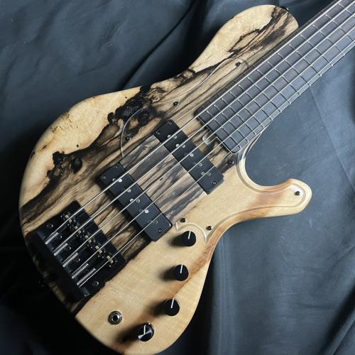 saitias guitars Aquarius 5 Custom Kurokaki(黒柿)