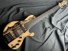 saitias guitars Aquarius 5 Custom Kurokaki(黒柿)_2