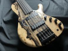 saitias guitars Aquarius 5 Custom Kurokaki(黒柿)_4
