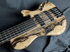saitias guitars Aquarius 5 Custom Kurokaki(黒柿)_5