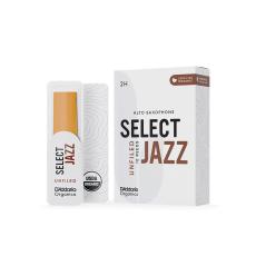 D'Addario Woodwinds/RICO ORGANIC SELECT JAZZ リード アルトサックス用 【アンファイルド】 【硬さ:2H】 【10枚入り】オーガニック