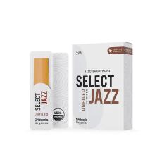 D'Addario Woodwinds/RICO ORGANIC SELECT JAZZ リード アルトサックス用 【アンファイルド】 【硬さ:2M】 【10枚入り】オーガニック