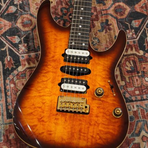 Ibanez AZ47P1QM-DEB (Dragon Eye Burst)【特価】【SPOTカラー】【3.03kg】