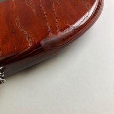 Fender FSR American Standard Hand Stained Ash Stratocaster　Wine Red_9
