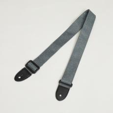 E.D.GEAR EUA-STRAP-2 Gray ウクレレストラップ エンドピンタイプ ミニギター対応 リネン・オックスフォード