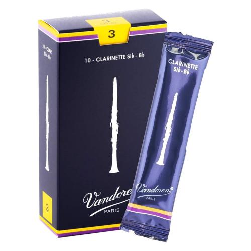 VANDOREN CL3 トラディショナル 【硬さ:3】リード B♭クラリネット用