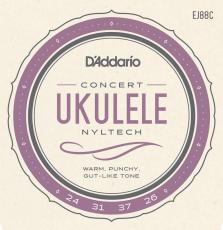 D'addario EJ88C ナイルテック コンサートウクレレ用ウクレレ弦