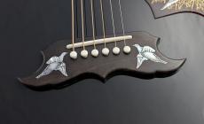 Gibson Custom Shop Dealer Select Doves In Flight Ebony Black【5本限定オーダー品】【40mmナローネック】_4