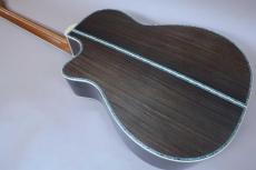 Terry's Terry TM-100 Cutaway Special Custom /　Venetian Cutaway・” 桜吹雪 “ Head and Fingerboard and Bridge Inlay・Abalone Trim・Solid Spruce Top・Solid Indian Rosewood Side and Back・Tortoiseshell Pick-guard【With Original_7