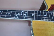 Terry's Terry TM-100 Cutaway Special Custom /　Venetian Cutaway・” 桜吹雪 “ Head and Fingerboard and Bridge Inlay・Abalone Trim・Solid Spruce Top・Solid Indian Rosewood Side and Back・Tortoiseshell Pick-guard【With Original_10