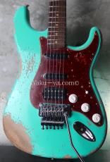 Fender Custom Shop  '62 Stratocaster SSH Heavy Relic / FRT / Sea Foam Green _3