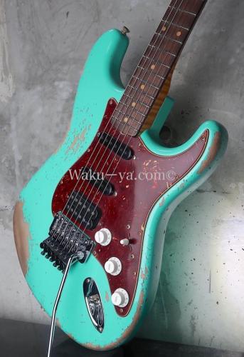 Fender Custom Shop  '62 Stratocaster SSH Heavy Relic / FRT / Sea Foam Green 