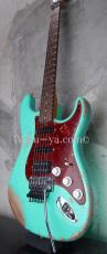 Fender Custom Shop  '62 Stratocaster SSH Heavy Relic / FRT / Sea Foam Green _5