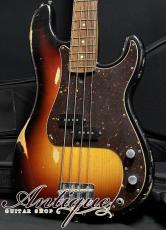Fullertone Guitars VIP Line PRO-BAGANDA 60 2017 3Tone Sunburst Real Rusted w/Jacaranda FB 3.69kg EX+++ "Like a Vintage"_2