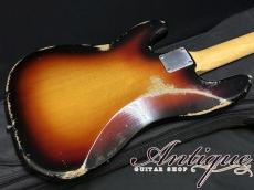 Fullertone Guitars VIP Line PRO-BAGANDA 60 2017 3Tone Sunburst Real Rusted w/Jacaranda FB 3.69kg EX+++ "Like a Vintage"_5