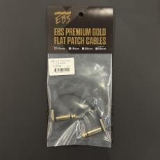 EBS 【特価セール】プレミアムゴールド フラット パッチケーブル 10cm L/L [PCF/PG10]