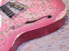 Fender Custom Shop Limited Edition Relic 50s Thinline Pink Paisley Telecaster 2021_16