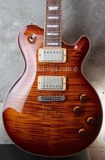 David Thomas McNaught Vintage Single Cut Light Tigers Eye Burst (Premium Diamond Flame)_2
