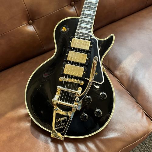 Gibson 【圧巻エイジド】Murphy Lab 1957 Les Paul Custom 3-Pickup w/Bigsby Light Aged Ebony #7 4689【4.48kg】