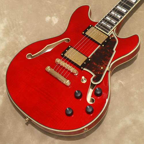 D'Angelico Excel Series Excel Mini DC, Trans Cherry