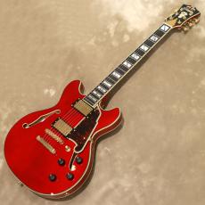 D'Angelico Excel Series Excel Mini DC, Trans Cherry_2