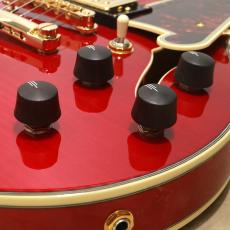 D'Angelico Excel Series Excel Mini DC, Trans Cherry_8