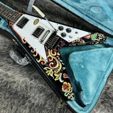 Epiphone Inspired by Gibson Custom Shop Jimi Hendrix "Love Drops" Flying V 【即納可能】_4