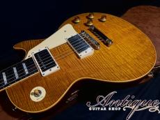 Gibson Custom Shop True Historic 1959 Les Paul Standard 2016 Vintage Lemon Burst 3.73kg EX+++ “Hand Selected Killer Wood"_6