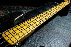 Fender Custom Shop J Signature Precision Bass Heavy Relic Black Gold Masterbuilt By Greg Fessler_9